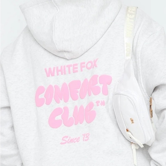 White Fox Boutique Comfort Club Hoodie - Picture 3 of 6